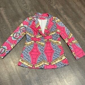 Fun retro look hand made blazer